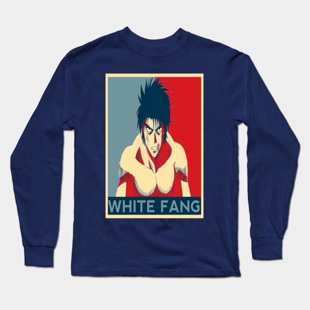 Hajime no Ippo Vorg white Fang Long Sleeve T-Shirt by Saitama67